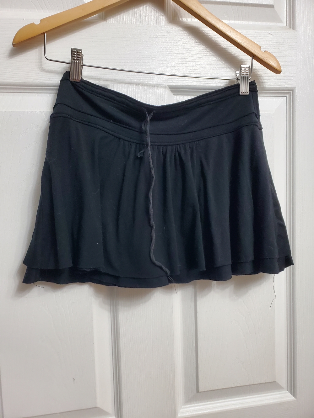 Urban Behavior Black Tiered Skater Mini Skirt - SIZE M